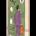 Golpe cerrar puerta