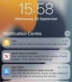 iPhone 13 Pro Max Notification